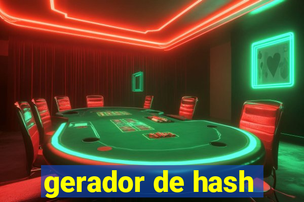 gerador de hash